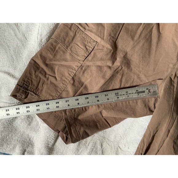 Columbia Shorts Mens Size 38 Cotton Cargo Hiking Khaki Tan Walking Outdoors - Picture 3 of 6